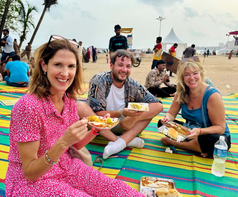 Mumbai Street Food & Bazaar Tour with Local Transport - A Short Walk & a Black Cab Ride