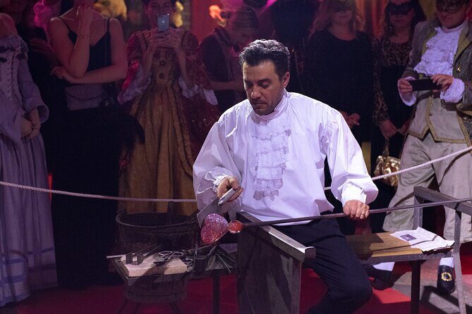 Murano Glass Blowing demonstration-The Glass Cathedral - The Sum Up