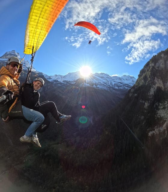 Mürren: Paragliding over Lauterbrunnen Cliffs and Waterfalls - The Guides and Safety