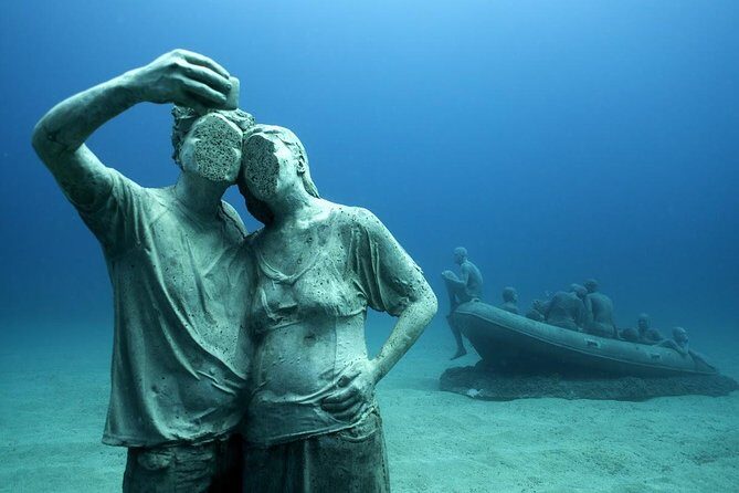 Museo Atlantico for certified divers - Key Points