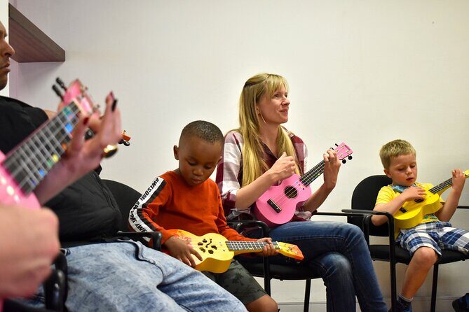 Music Magic: Ukulele & Djembe Drum Intro Lesson w/ NGO Kids add-on - What Does the Price Include?