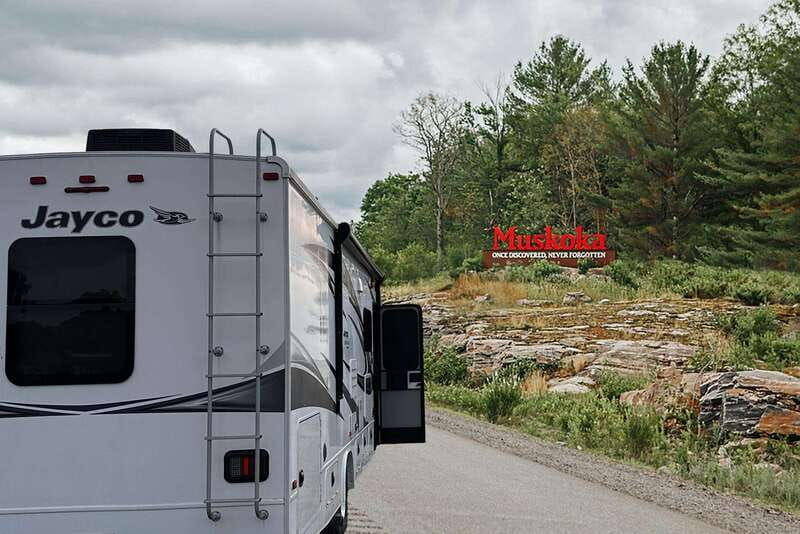muskoka-day-trip-with-bracebridge-rv-motorhome-tour