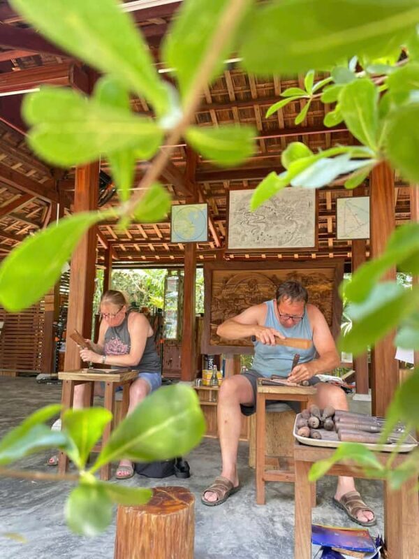 My Son Sanctuary: Wood Carving Workshop & Transfer to Hoi An - FAQs