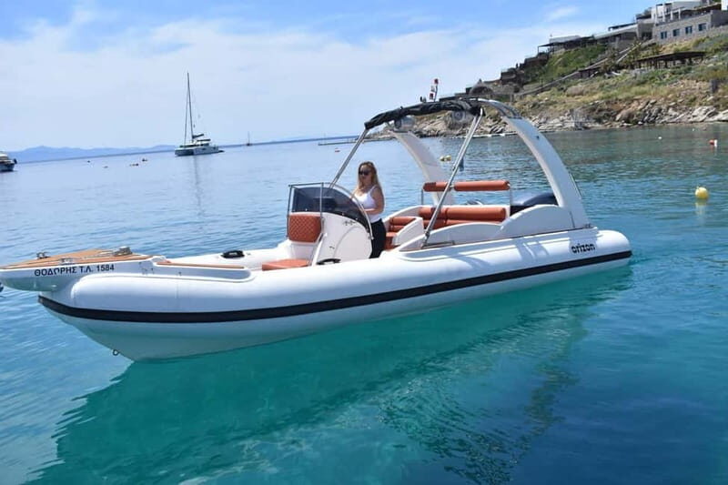 Mykonos: 3 hour Private Boat Cruise to South Coast Beaches - Key Points