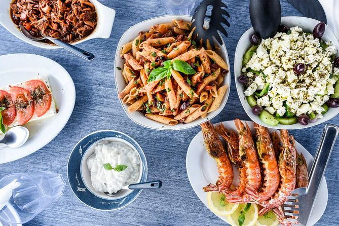 mykonos-catamaran-full-day-private-cruise-8-flavor-meal-drinks