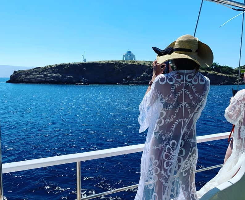 Mykonos: Delos and Rhenia Islands Cruise with BBQ Meal - Key Points