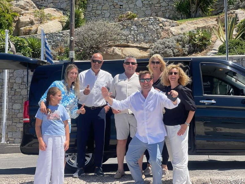 Mykonos: Exclusive 3-Hour Panoramic Private Tour with Pickup - Transportation and Comfort