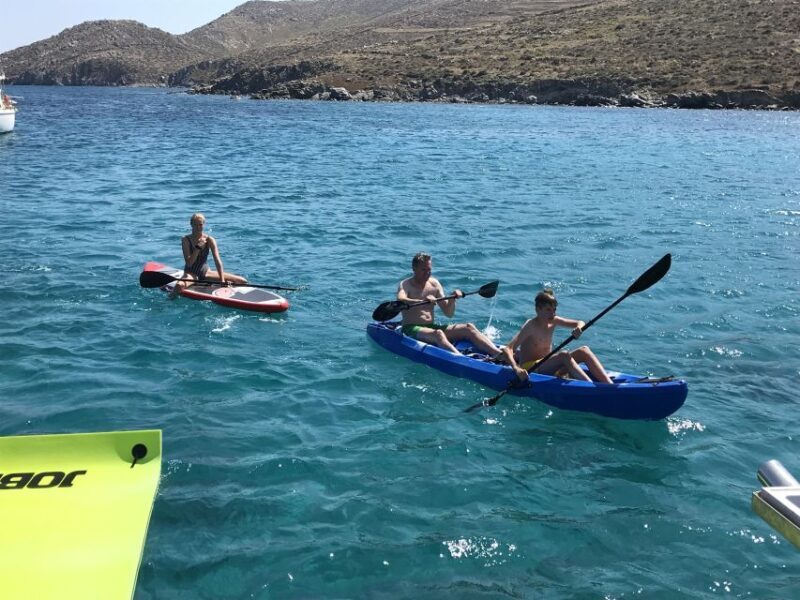 Mykonos: Full-Day Catamaran Cruise with Fresh Lunch - Additional Comforts and Extras