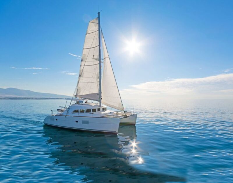 Mykonos: Private Catamaran Cruise w/ Food, Drinks & Transfer - FAQs