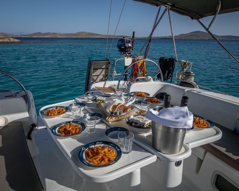 Mykonos: Private Rhenia Sailing Cruise with Lunch & Drinks - Sailing Back and Final Impressions