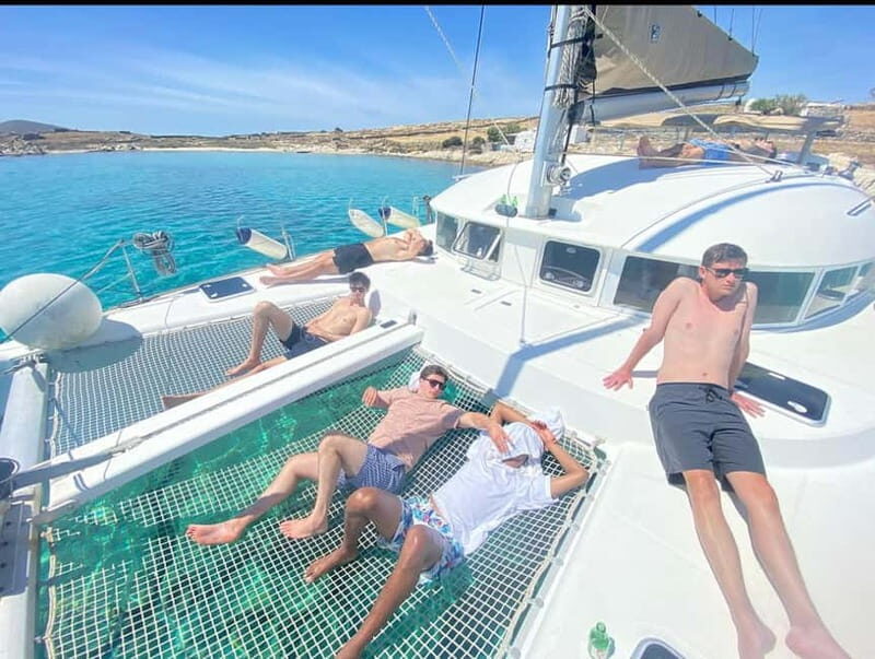 Mykonos: Rhenia Island Catamaran Cruise with Meal & Open Bar - Authentic Feedback from Travelers  