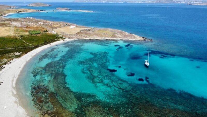 MYKONOS SOUTH COAST OR DELOS & RHENIA MORNING PRIVATE CRUISE - An Authentic Aegean Adventure