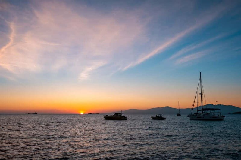 Mykonos: Sunset Cruise with a Buffet of Greek Delicacies - An Overview of the Experience