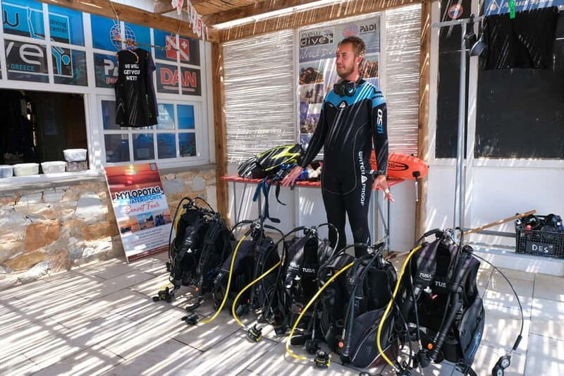 Mylopotas: Boat Cruise and Shipwreck Scuba Diving - Introduction