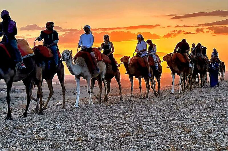 Mystic dinner and camel ride with sunset in Agafay desert - A Closer Look at the Tour Itinerary