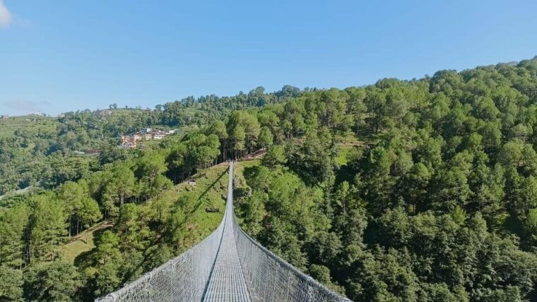 nagarkot-sunrise-hike-to-suspension-bridge-with-waterfall