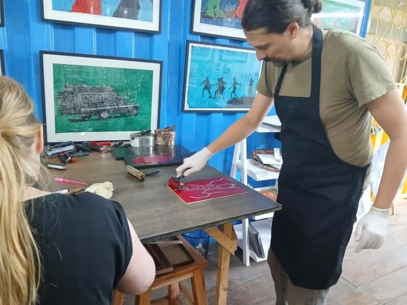 Nairobi: Woodcut Printmaking Workshop, A Creative Experience - An Introduction to the Nairobi Woodcut Printmaking Workshop