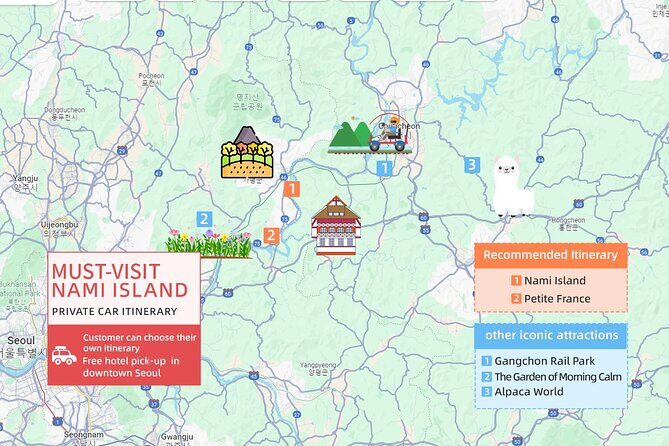Nami Island from Seoul One Day Trip - FAQ