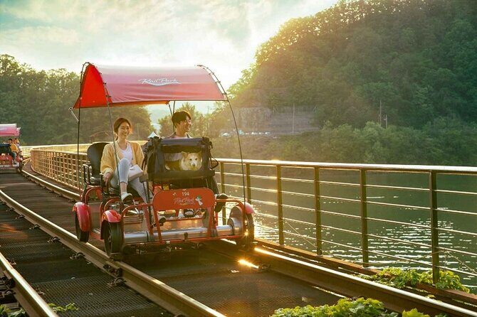 Nami Island with The Garden of Morning Calm Rail Bike from Seoul - FAQ