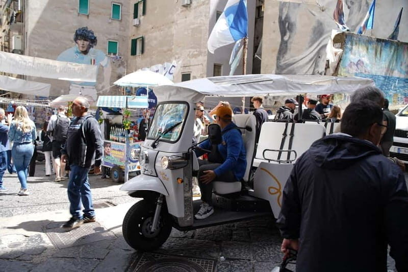 Naples Tuk Tuk Experience: Between history, folklore, and street food - The Street Food Stop at Fiorenzano