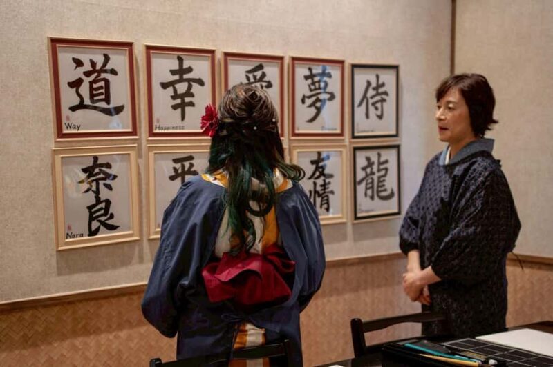 Nara: Japanese Calligraphy Experience - The Practicalities: Details That Matter