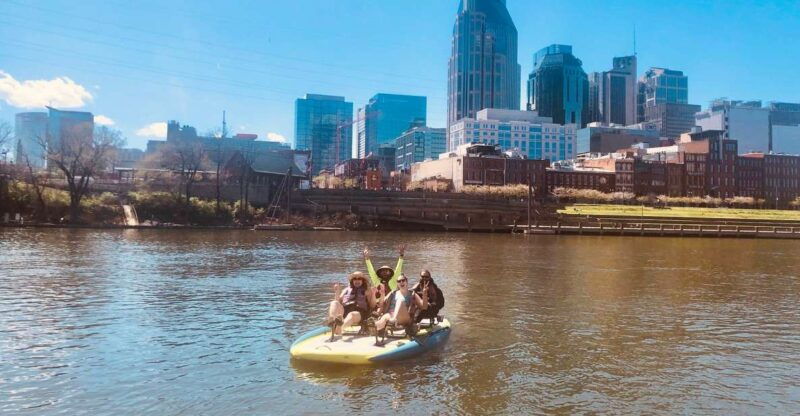 nashville-downtown-pedal-boat-rental-for-2-to-4-people