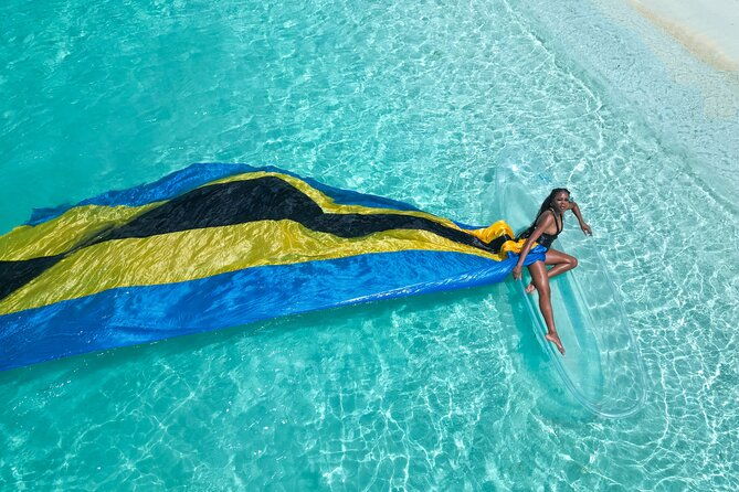 nassau-clear-kayak-drone-photoshoot-floating-dress
