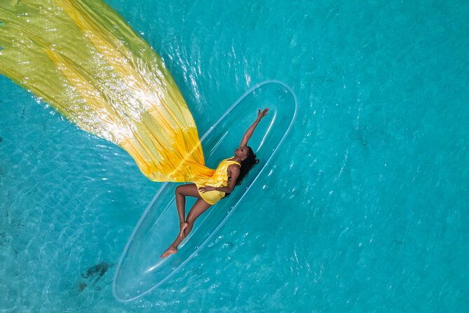 nassau-clear-kayak-drone-photoshoot-floating-dress