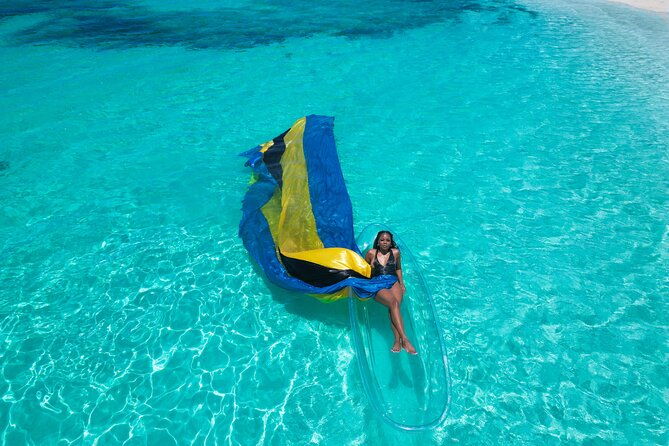nassau-clear-kayak-drone-photoshoot-floating-dress