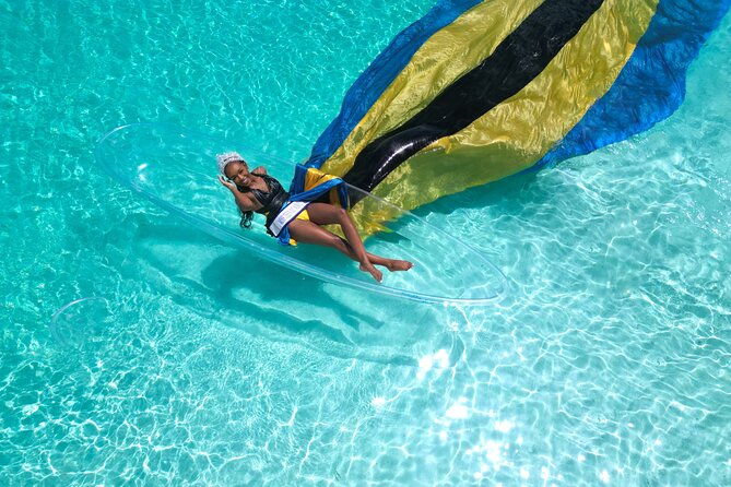 nassau-clear-kayak-drone-photoshoot-floating-dress