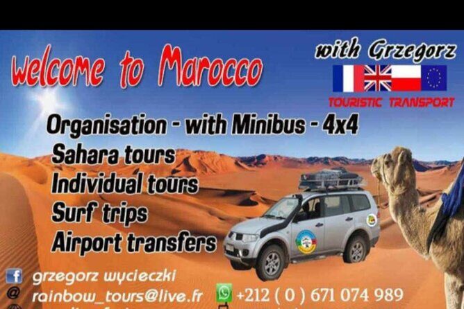National Park & Sahara Day trip with Food - The Sum Up