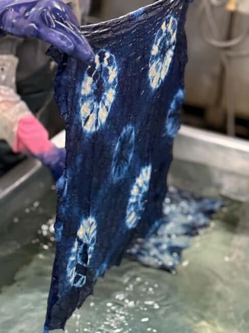 Natural Indigo Dyeing with Local Masters (Private Atelier) - The Process and Crafting Your Textile