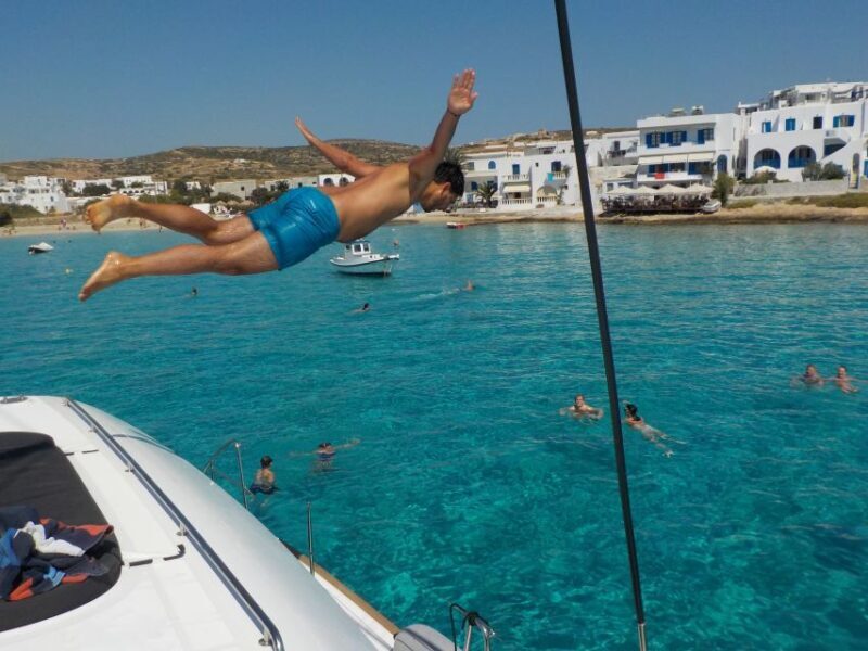 Naxos: Catamaran Cruise with Swim Stops, Food, and Drinks - Practical Tips for Your Trip