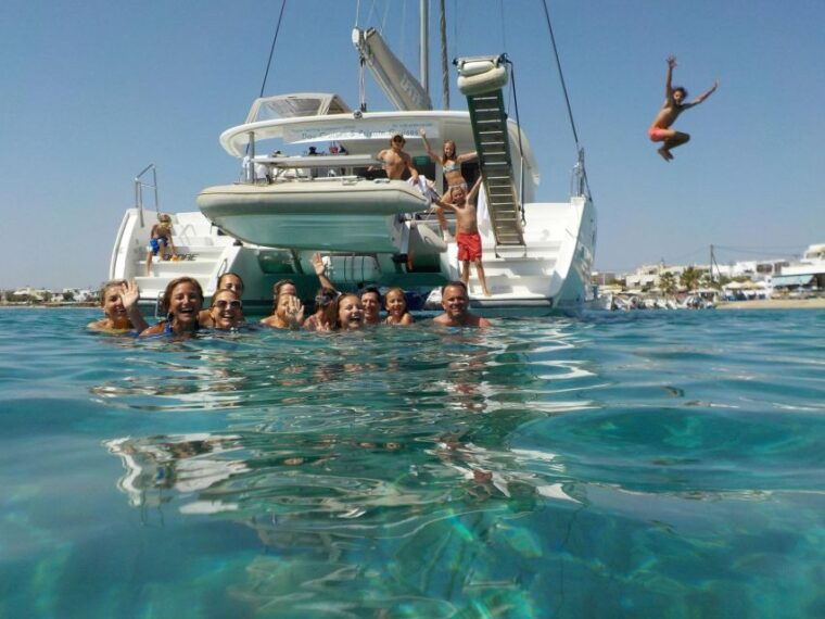 naxos-catamaran-cruise-with-swim-stops-food-and-drinks