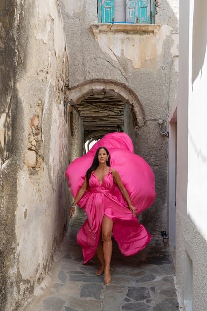 Naxos Flying Dress Photo Shooting - Who Will Love This Experience?