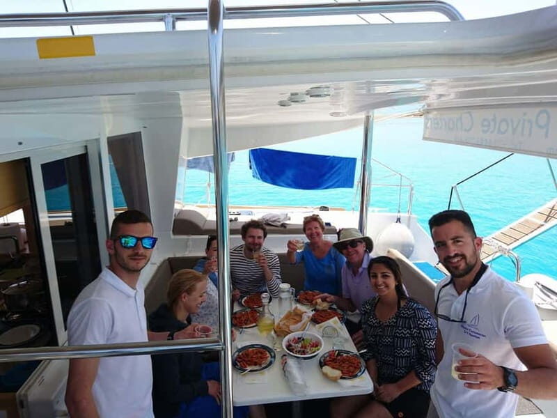 Naxos: Private Half-Day All-Inclusive Catamaran Cruise - The Experience of a Private Yacht Day