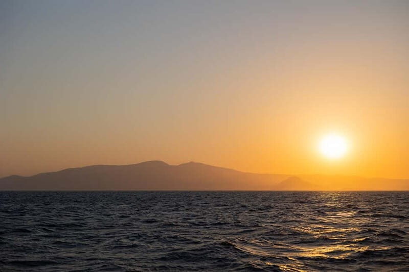 Naxos: Private Sunset Sailing Cruise on a 51-Foot Monohull - The Itinerary and Highlights