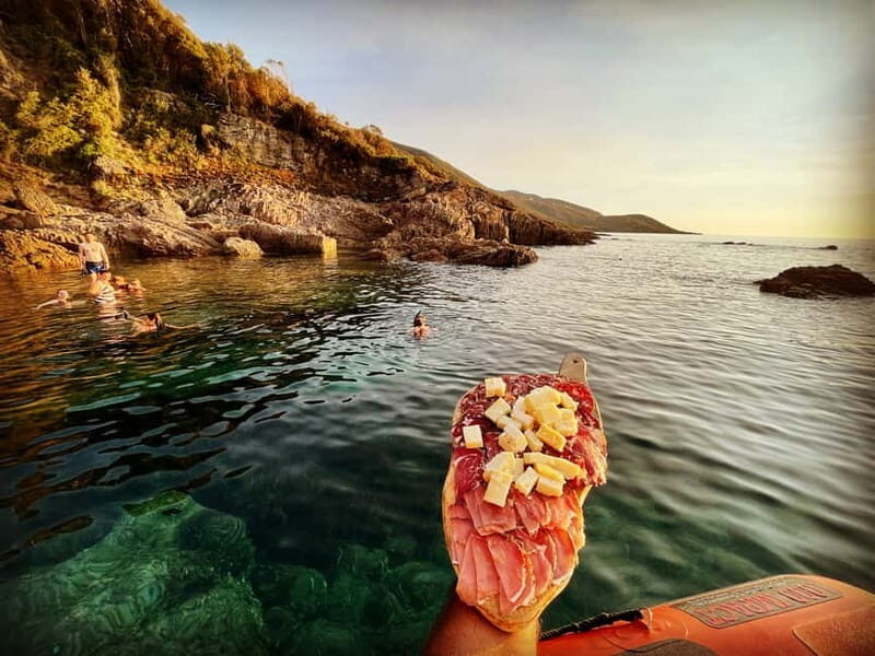 Near Ajaccio: Sanguinaires islands Boat Trip Sunset Drinks - Food, Drinks & Music