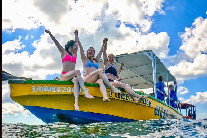 negril-glass-bottom-boat-tour-snorkeling-and-booby-cay