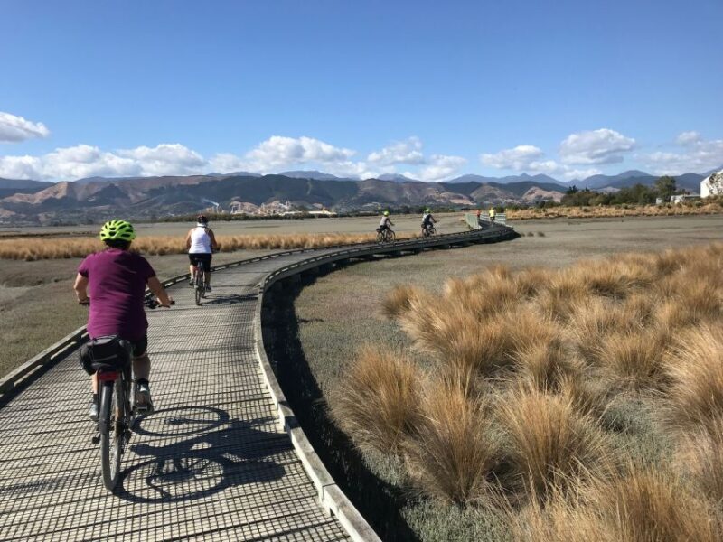 Nelson: Self-Guided Tunnel to Town Cycling Tour via Mapua - The Return Journey: Ferry and Shuttle