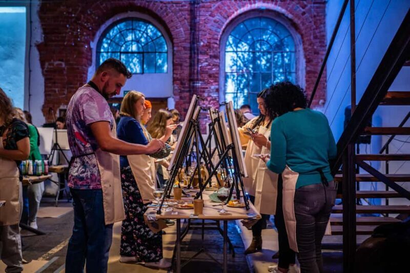Neon Paint - Painting and Wine in the Dark in the Wroclaw - Why This Experience Offers Great Value