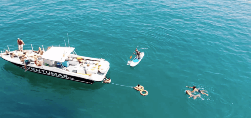 nerja-maro-waterfall-boat-trip-with-paddleboarding-drink
