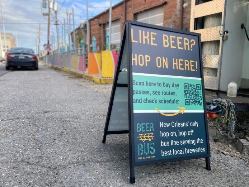New Orleans: Easy Hop-On Hop-Off Craft Brewery Bus Tour - What’s Not Included and What to Bring