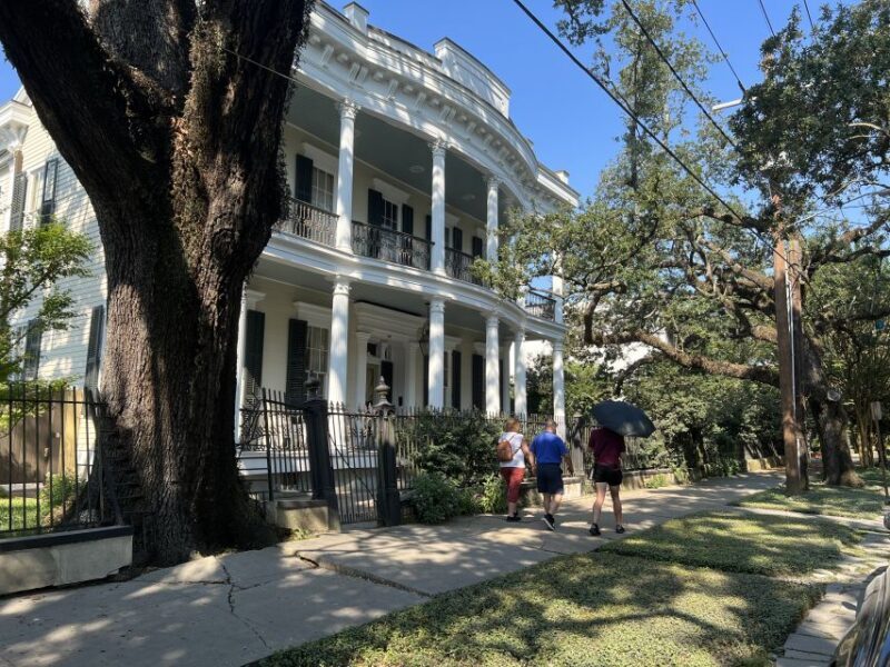New Orleans : Garden District Architecture Walking tour - Key Points
