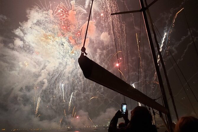 new-years-eve-on-a-boat-with-champagne-and-fireworks