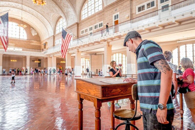 New York City: Statue of Liberty & Ellis Island with Ferry - How the Tour Works: From Jersey City to Liberty and Ellis Islands