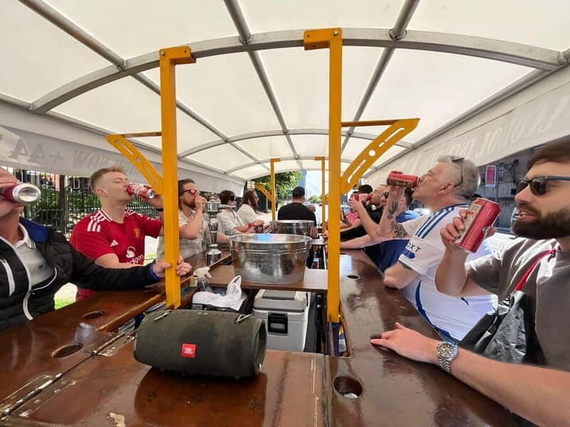 Newcastle: Beer Bike Tour with Music and Drinks - Key Points  