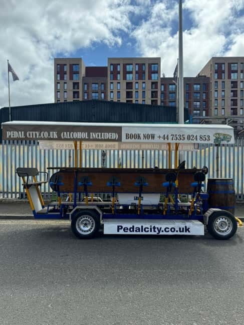 Newcastle: Beer Bike Tour with Music and Drinks - What to Expect from the Newcastle Beer Bike Tour  