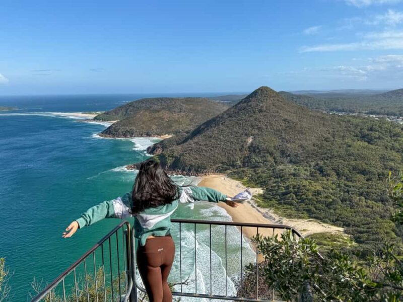 Newcastle: Port Stephens day tour. Dolphins, hike, swim. - Key Points