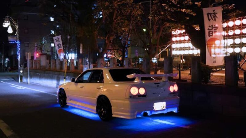 NEW!!JDM TOURR34 Skyline Self-Drive Night Cruise - Key Points